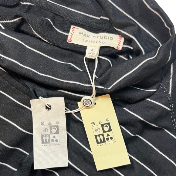 Max Studio Striped Cowl Neck Dress size Small - Picture 9 of 16